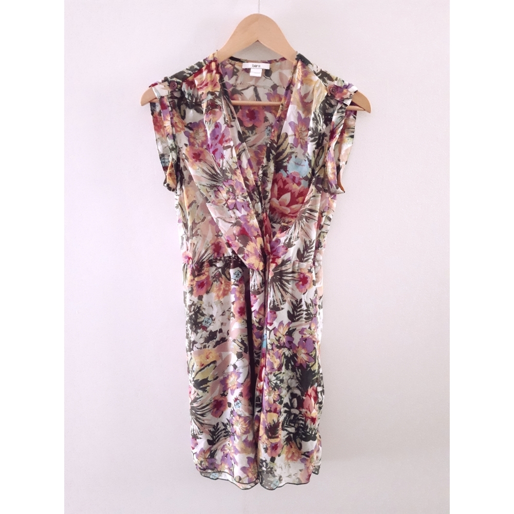 ✨3/$15 Bar III | Tropical Floral Print Dress